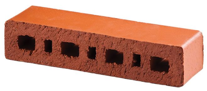 Double Sided Flat Perforated Press Brick