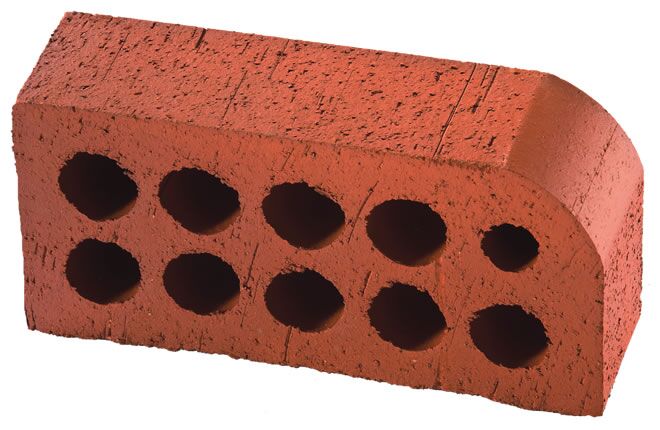 Oval Pres Tek Burun Tuğla